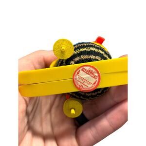 Steinbach vintage handmade ornament, skier.